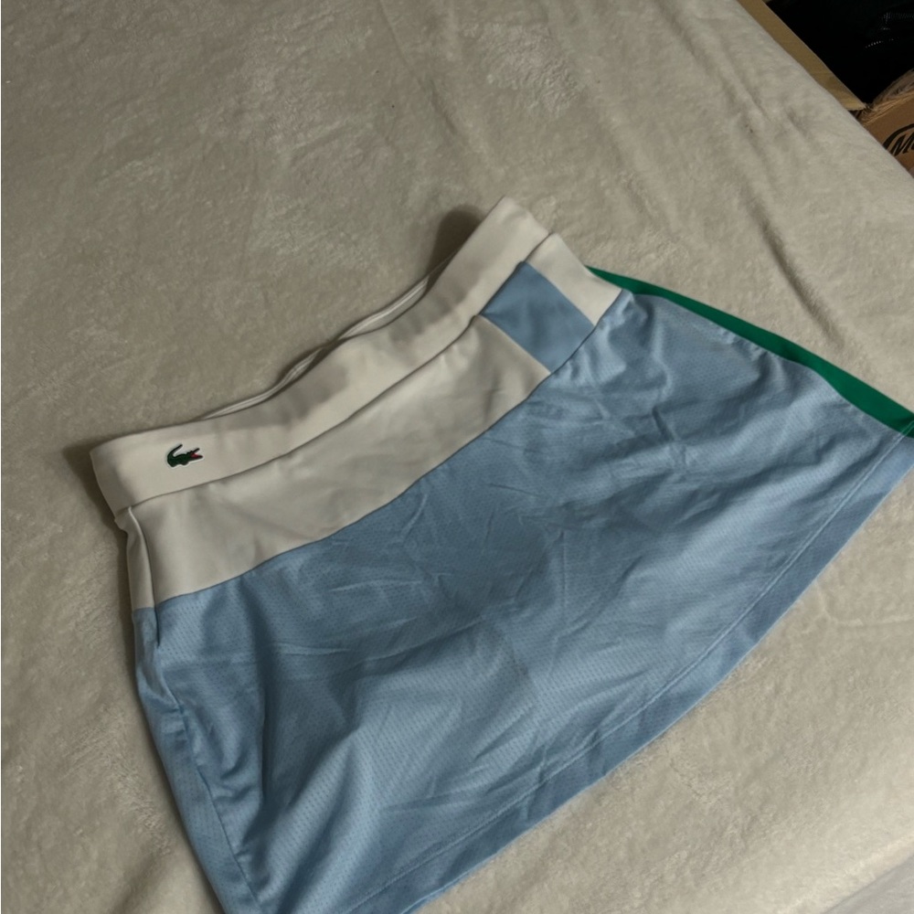 Lacoste Women's Blue and White Skirt